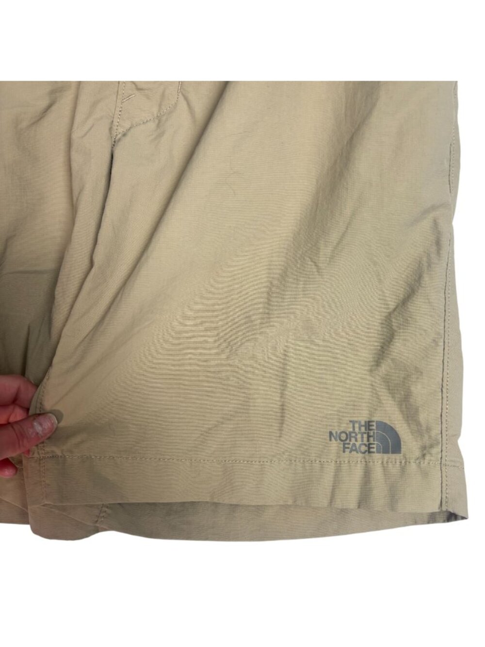 The North Face Class V Mens 34 Cargo Shorts Tan Beige Khaki Hiking Gorpcore - Picture 6 of 10